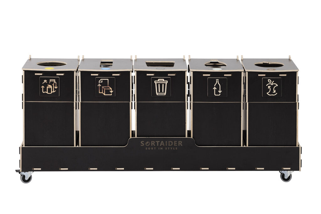 Explore the convenience of a cutting-edge trash can for efficient waste disposal.