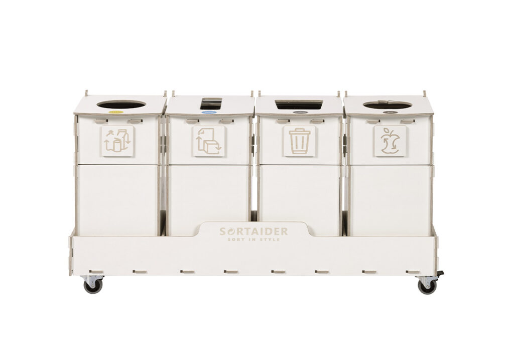 Upgrade your waste management system with an innovative small garbage can.